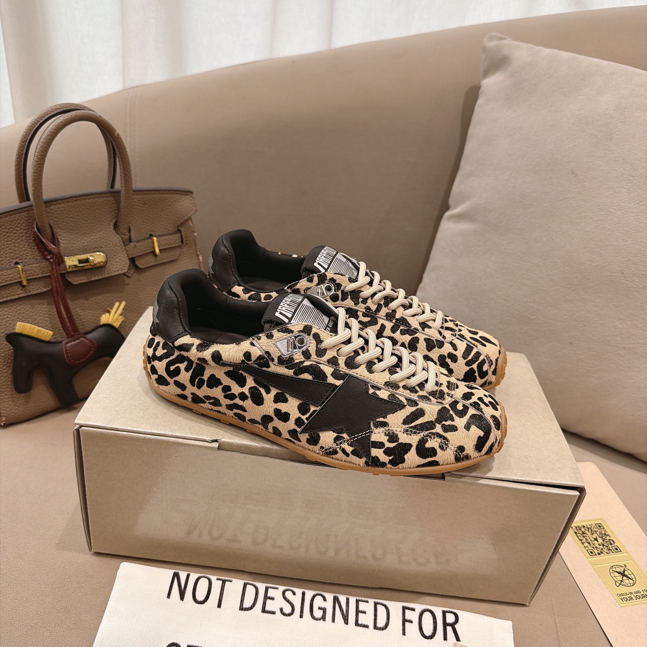 נעלי סניקרס גולדן גוס Golden Goose Sneakers – חום – תמונה 6